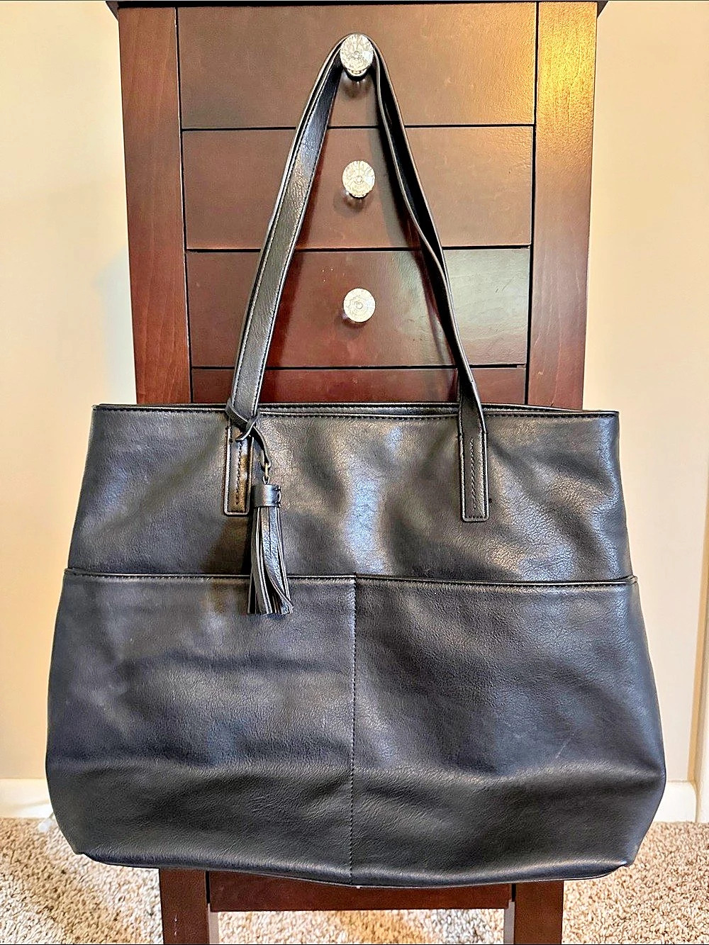 Sonoma Black Tote Bag